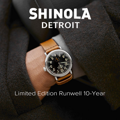 Shinola 10th Anniversary Limited Edition Runwell
