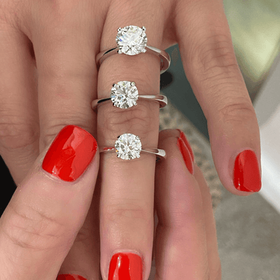 Solitaire Engagement Rings - Tapper's Jewelry