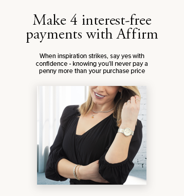 Make 4 Interest Free Payments with Affirm