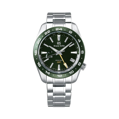 Sport GMT with Green Dial 40.5mm Watch with Stainless Steel Bracelet