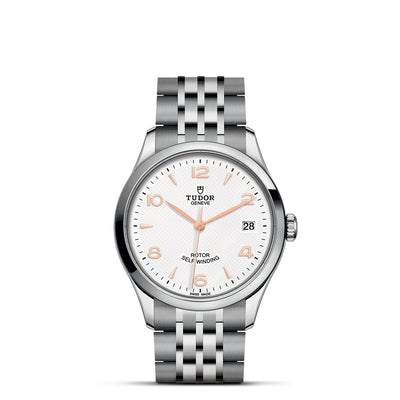 36mm 1926 Steel and Rose Gold White Dial with Date Watch by Tudor | M91450-0011