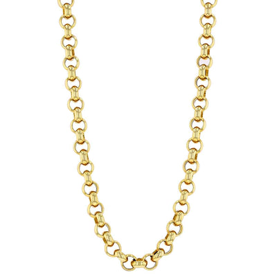18in Round Link Chain in 18K Yellow Gold