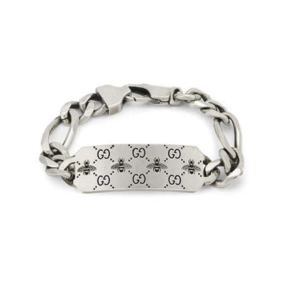 Gucci Signature Bee Bracelet in Sterling Silver