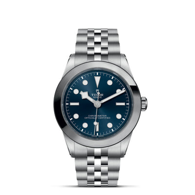39MM Black Bay Steel Blue Dial Watch by Tudor | M79660-0002