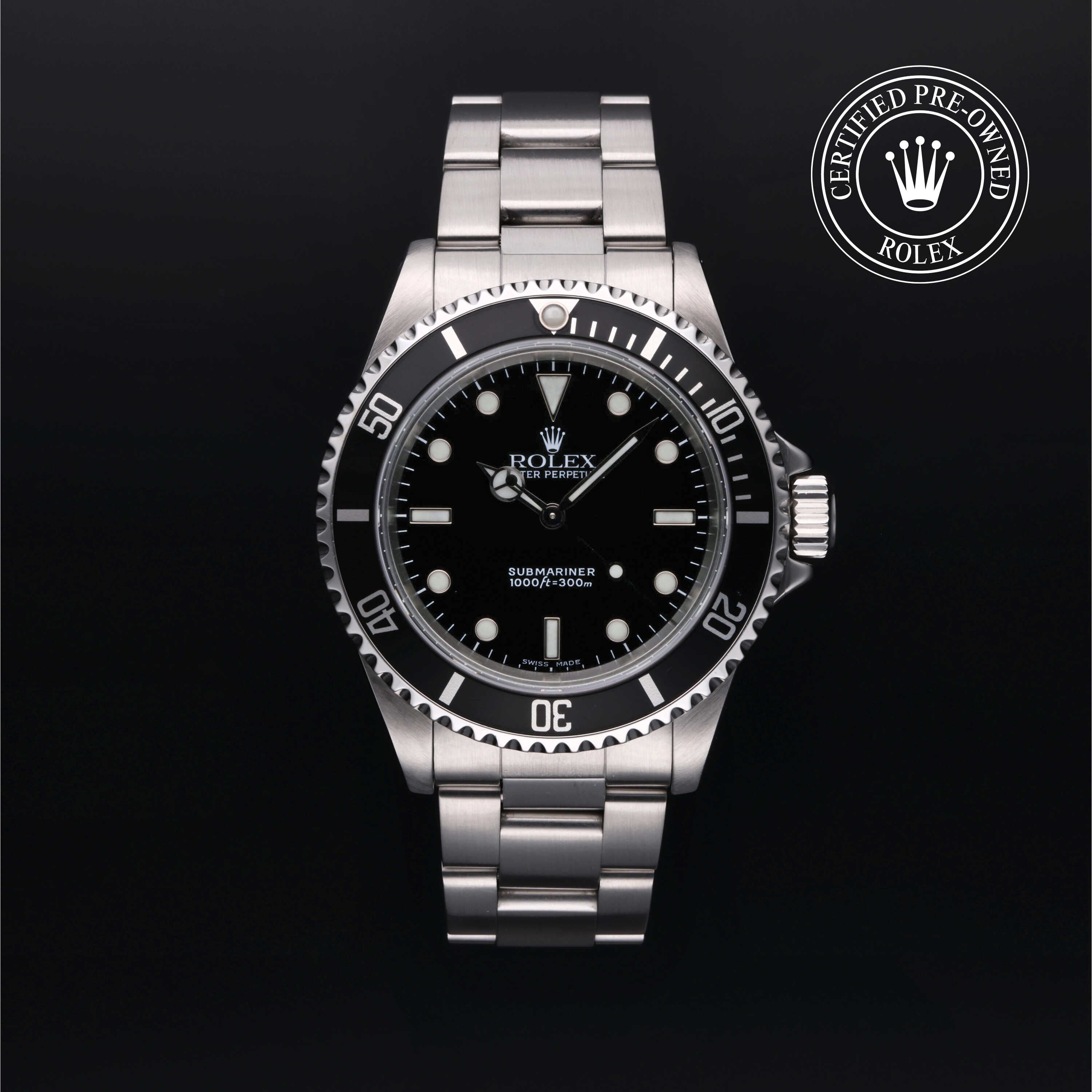 Rolex Certified Pre-Owned Submariner in Oystersteel, M14060