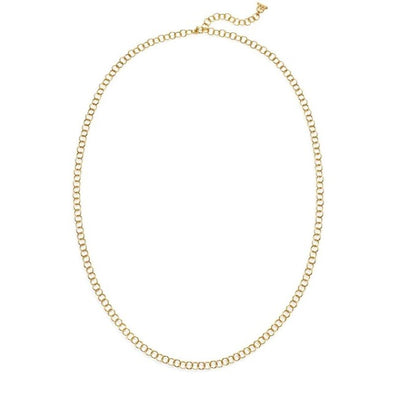 18" Classic Round Chain in 18K Yellow Gold