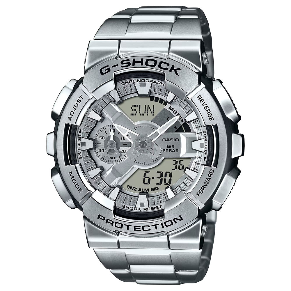 G-SHOCK G-STEEL 110 Series Silver Watch | 51.9MM | GM110D-8A