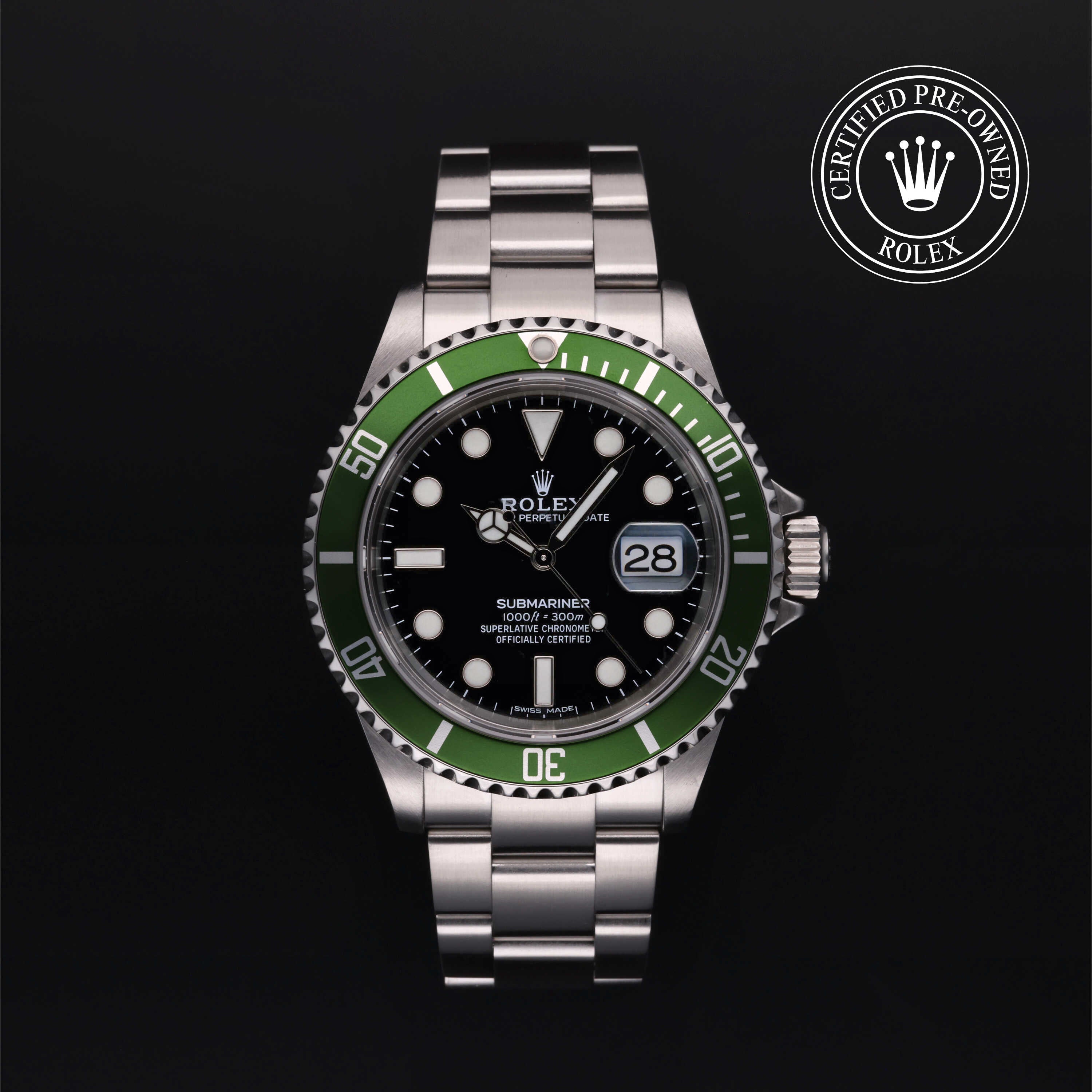 Rolex Certified Pre-Owned Submariner Date 40.0mm in Oystersteel