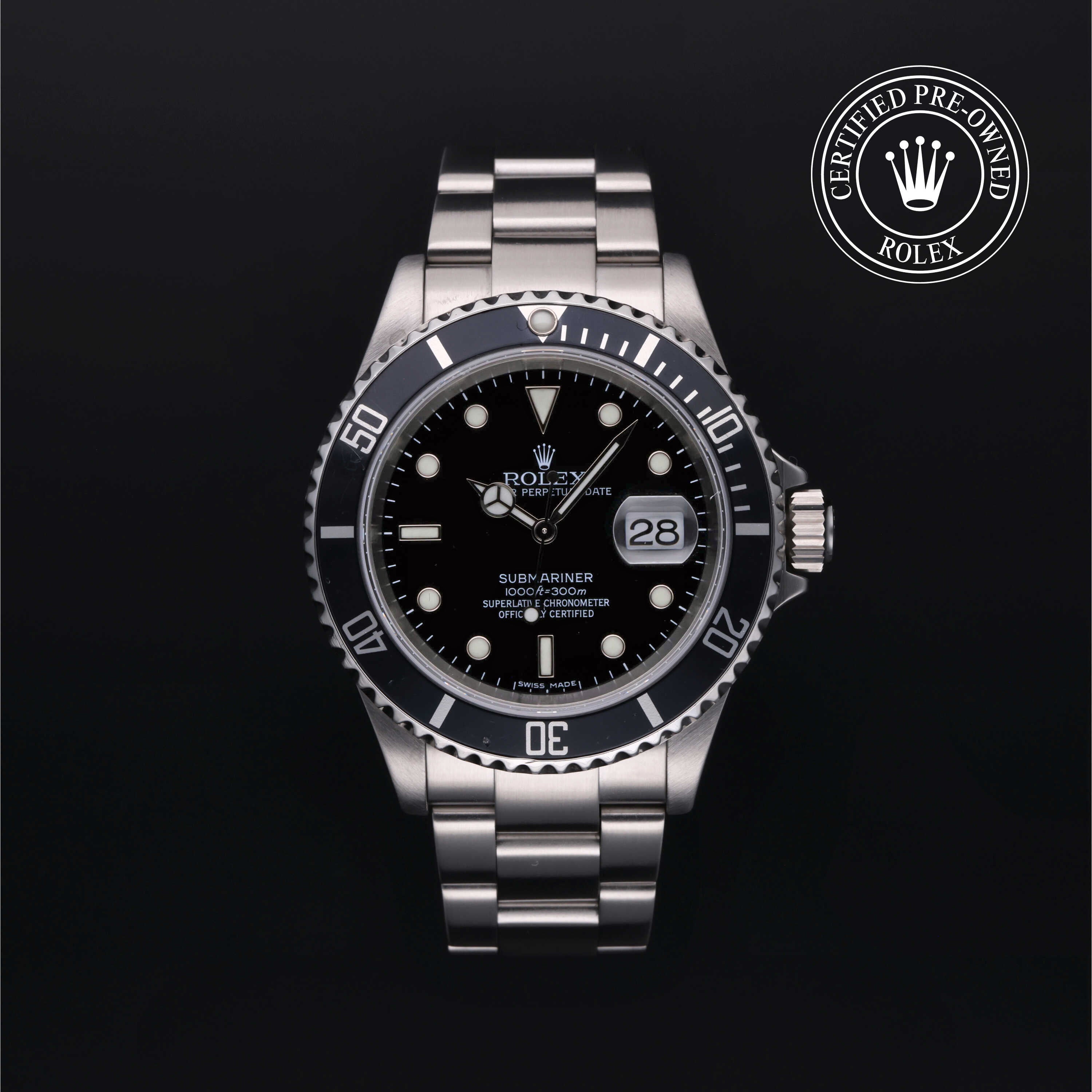 Rolex Certified Pre-Owned Submariner Date 40.0mm in Oystersteel