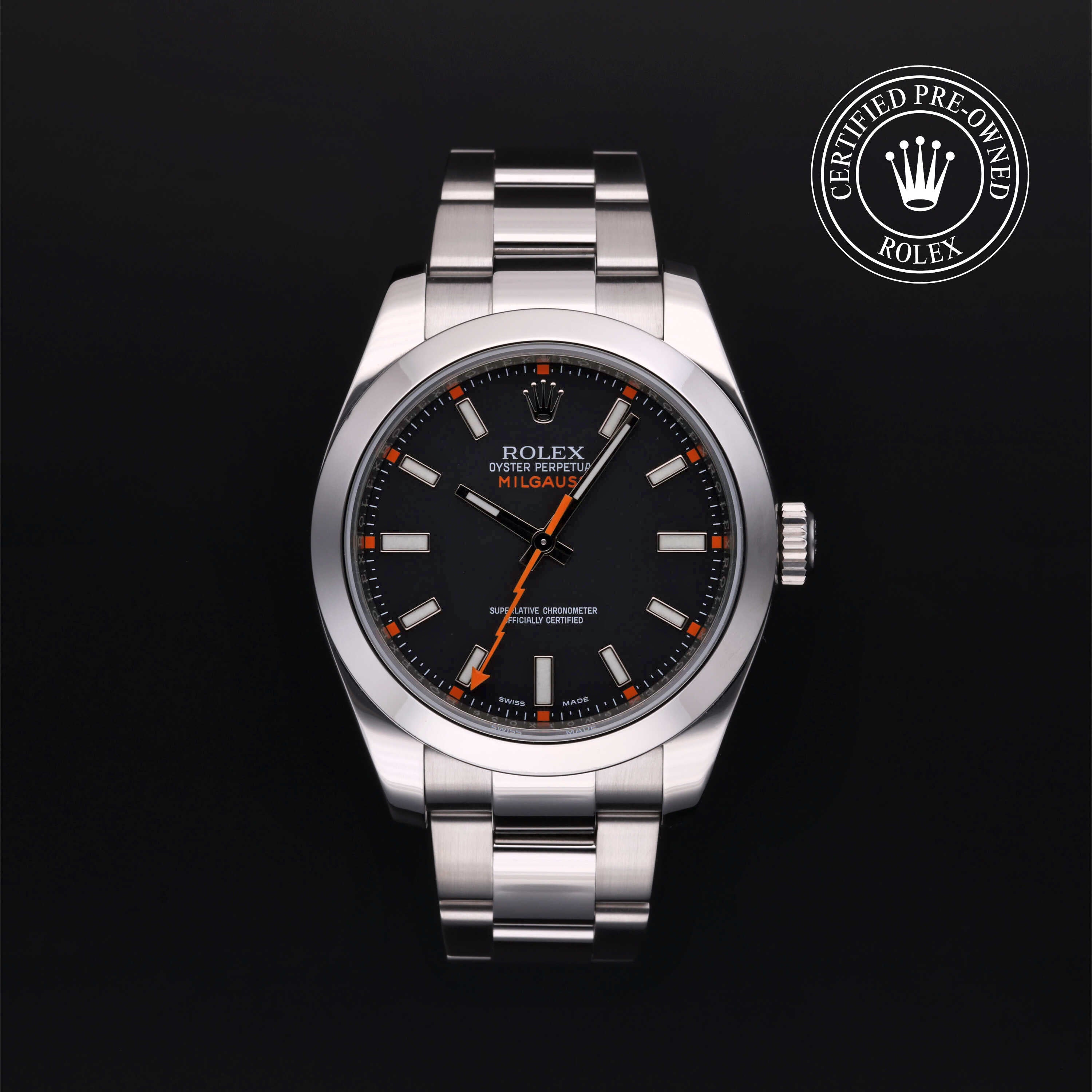 服/ファッション ROLEX OYSTER PERPETUAL MILGAUSS Rolex Milgauss Z-Blue 116400GV 40mm