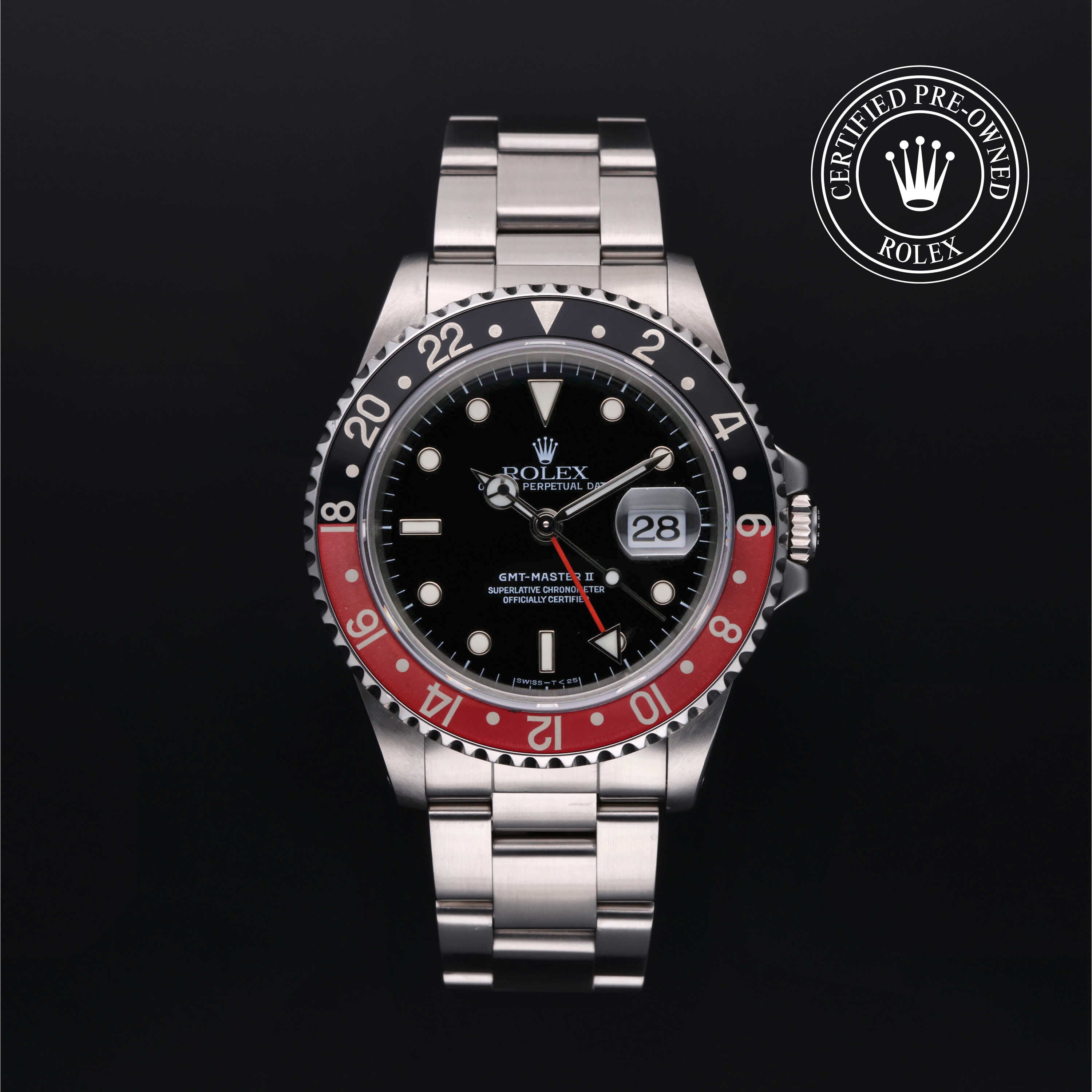Rolex Certified Pre-Owned GMT-Master II 40.0mm in Oystersteel