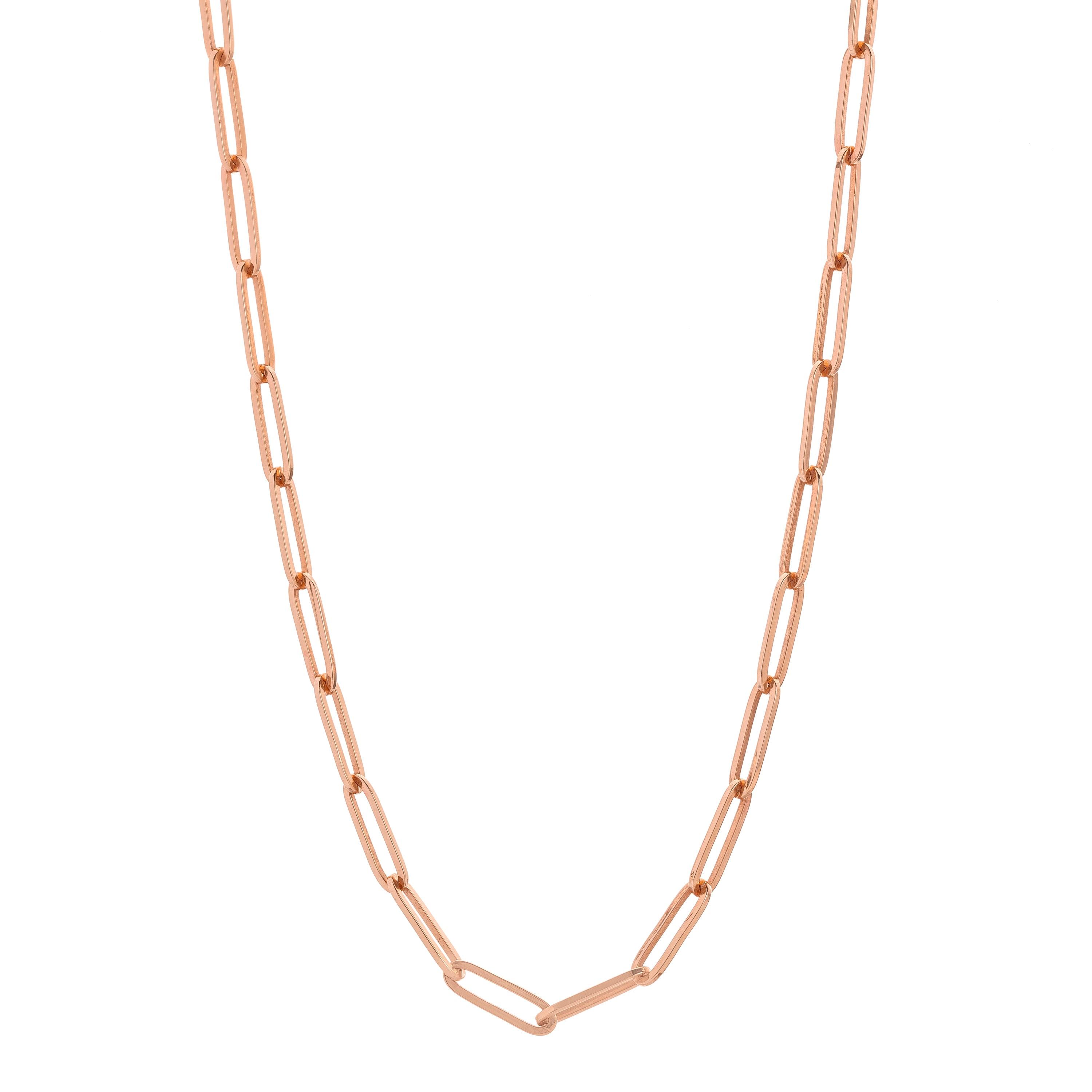 14K Rose Gold 16