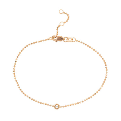 14K ROSE GOLD DIAMOND BRACELET - Tapper's Jewelry 