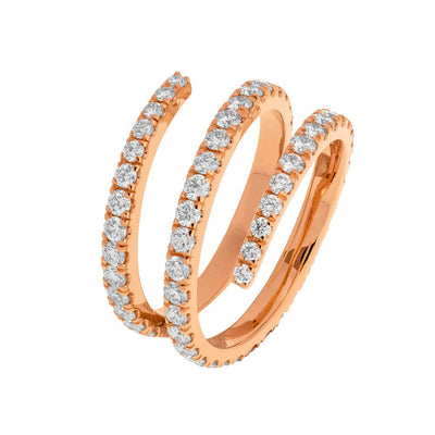 18K ROSE GOLD WRAP RING - Tapper's Jewelry 