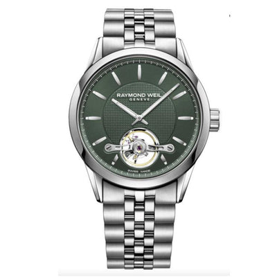 42MM   Sterling Silver FREELANCER Watch - Tapper's Jewelry 