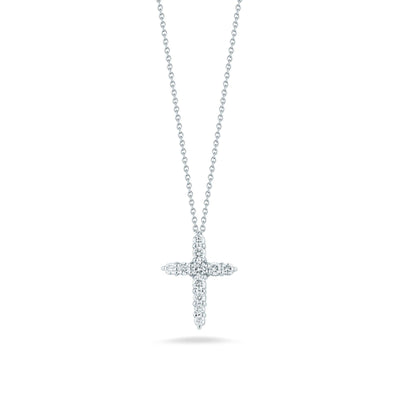 18 KARAT DIAMOND CROSS NECKLACE - Tapper's Jewelry 