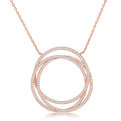 Gold Plated  Cubic Zirconia Necklace