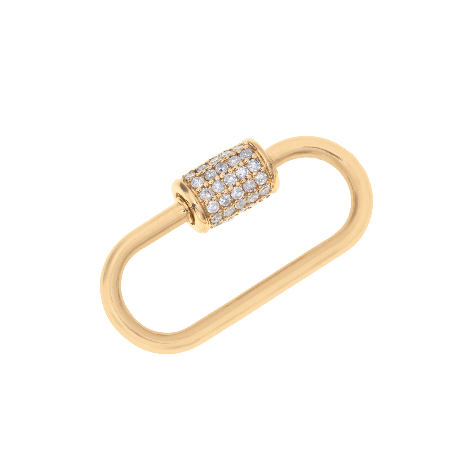 14K Carabiner Clasp — JANA TURNER FINE JEWELRY