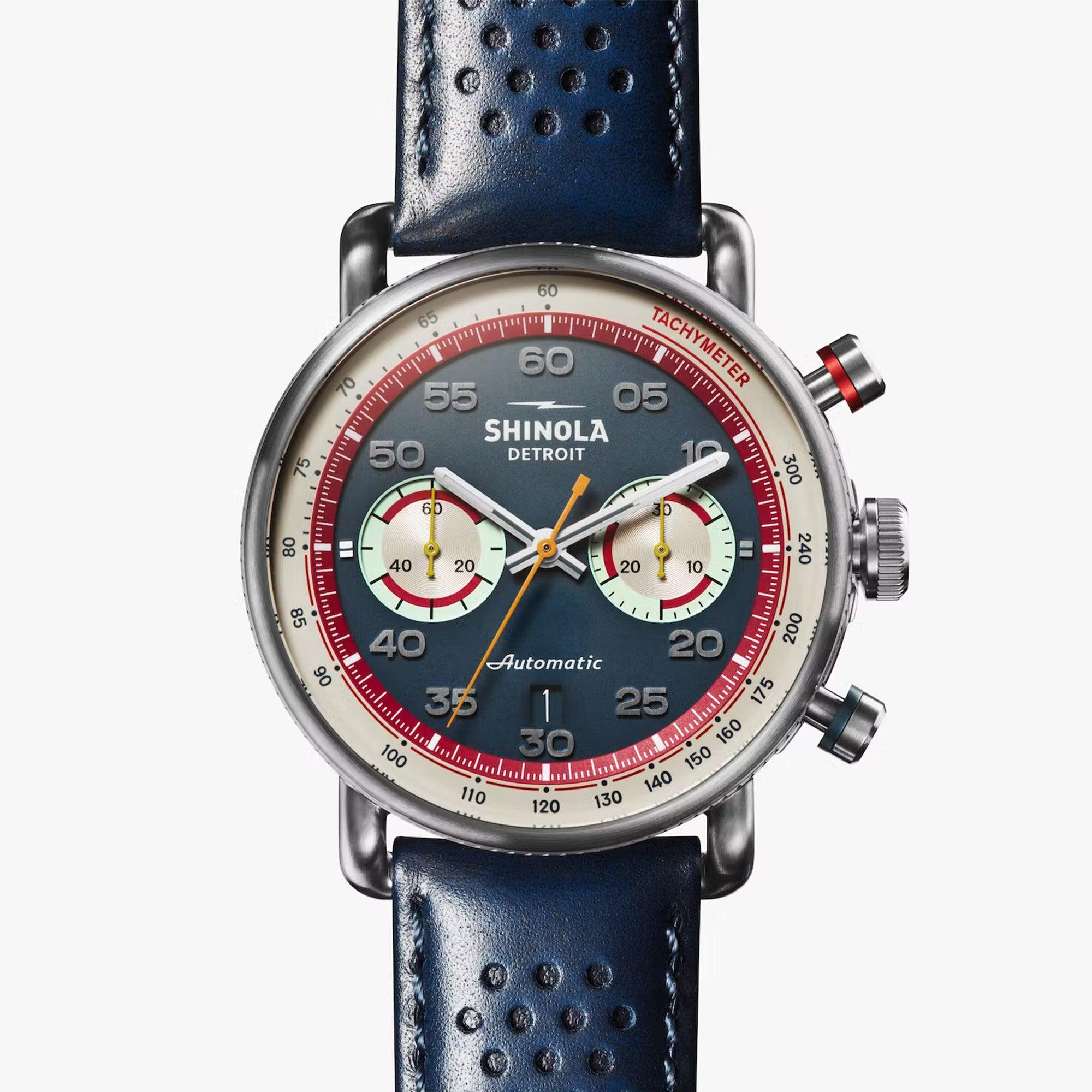 CANFIELD SPEEDWAY LAP 04 AUTOMATIIC CHRONGRAPH LIMITED EDITION WATCH