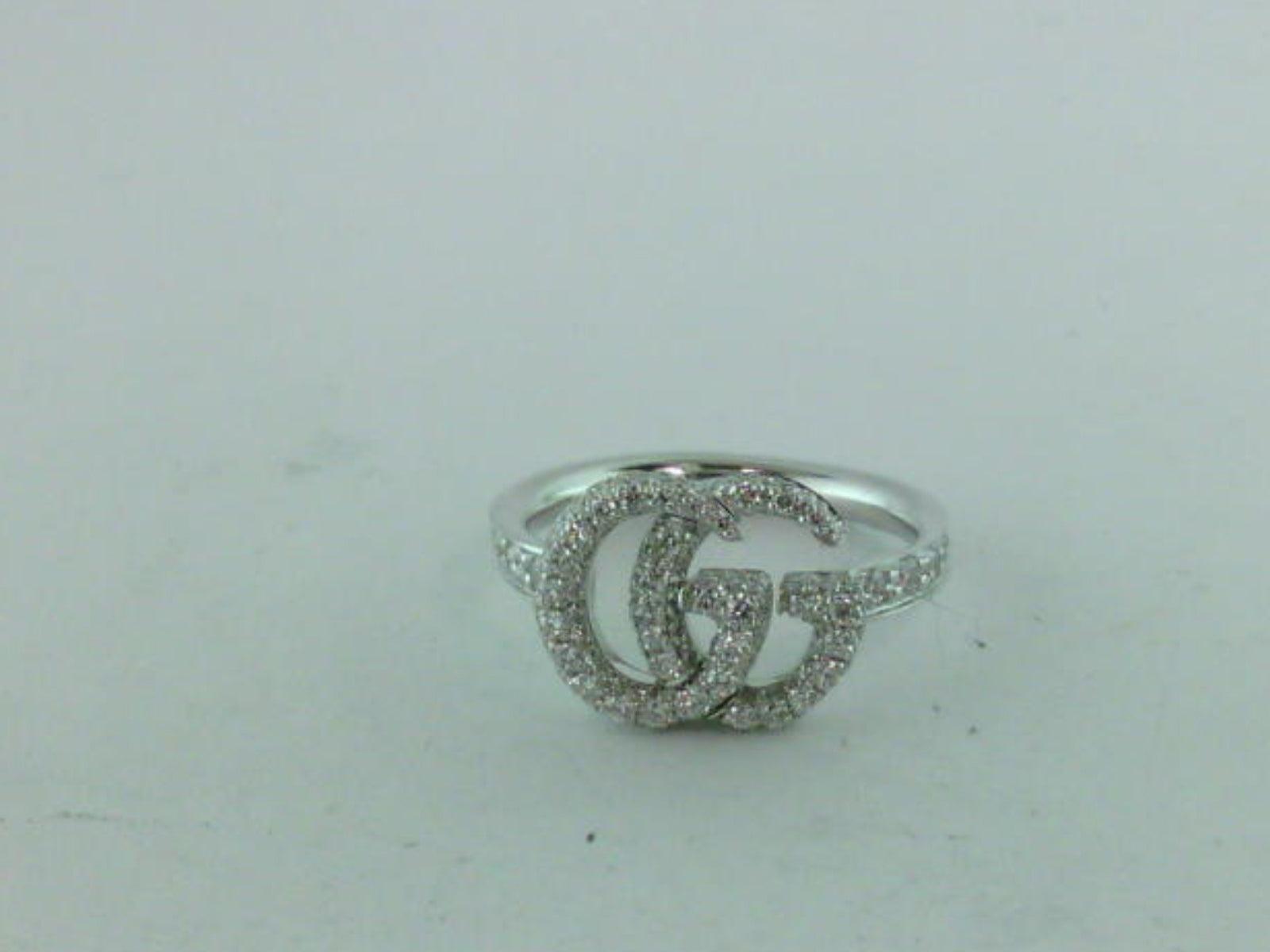 Gucci 18K White Gold Ring