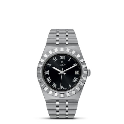 ROYAL 34MM  STAINLESS STEEL WATCH - Tapper's Jewelry 