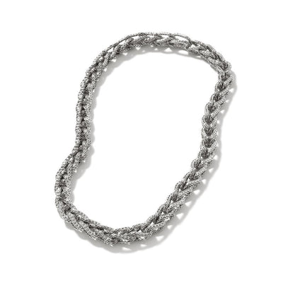 SILVER CHAIN LINK NECKLACE - Tapper's Jewelry 