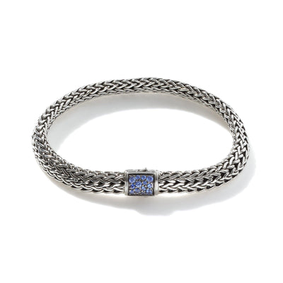 SS Sterling Silver Sapphire Bracelet - Tapper's Jewelry 