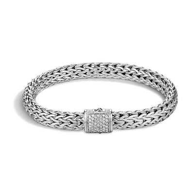 Sterling Silver Diamond Bracelet - Tapper's Jewelry 