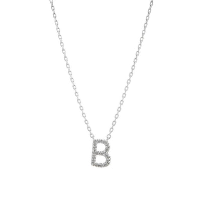 STERLING SILVER DIAMOND NECKLACE - Tapper's Jewelry 