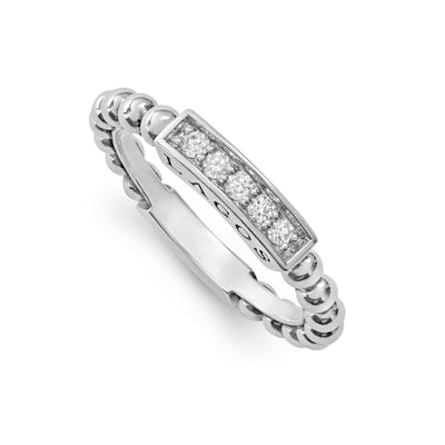 STERLING SILVER DIAMOND RING - Tapper's Jewelry 