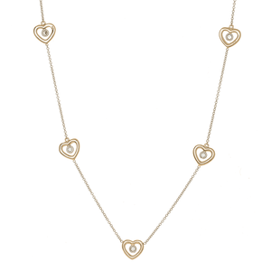 Diamond Heart Necklace - Tapper's Jewelry 