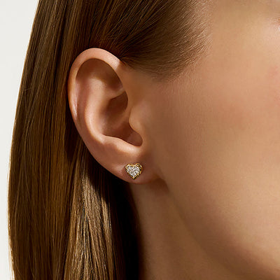 Diamond Stud Earrings