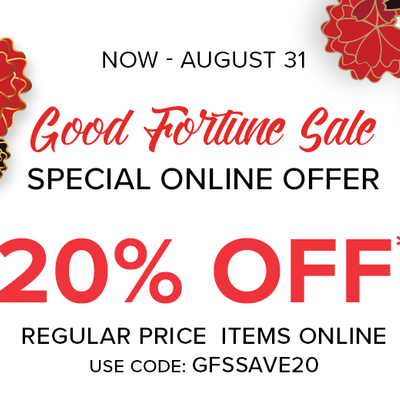 GFS Save 20% Off
