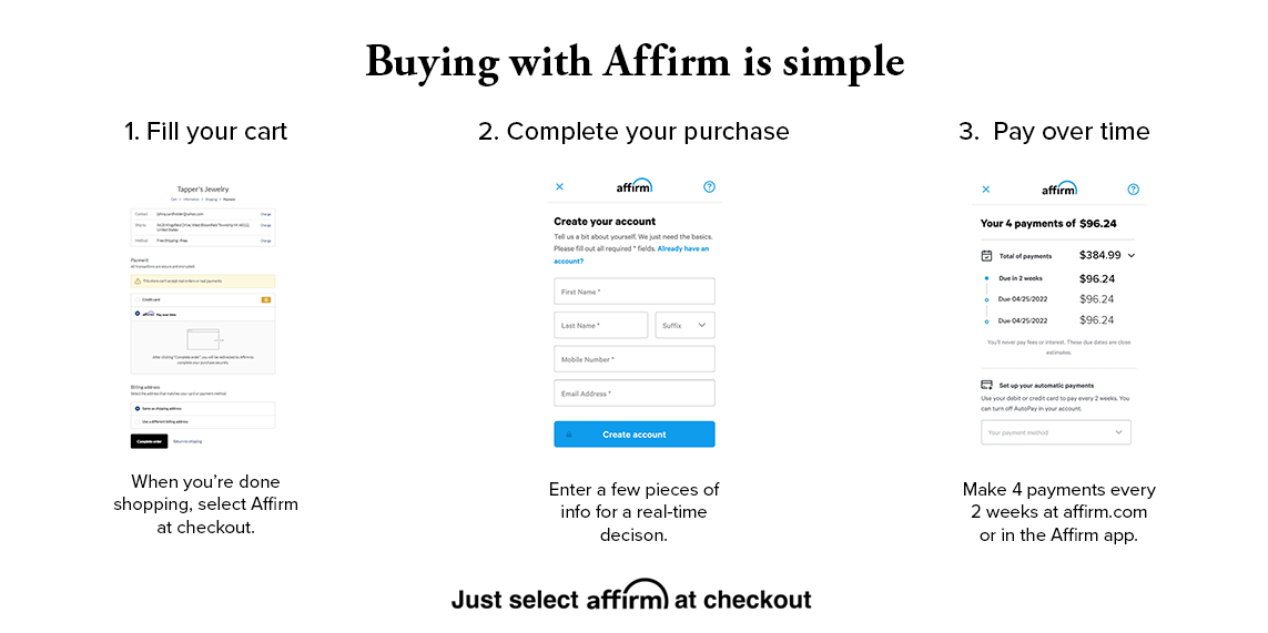 Financing with Affirm