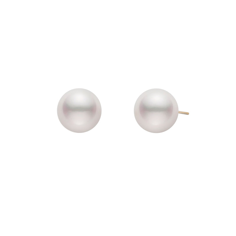 7mm White Freshwater Pearl Drop Bar Earrings with 925 Sterling Silver –  Kyoto Pearl