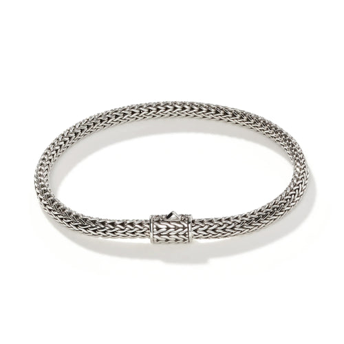 Classic Chain Bracelet with Dot Clasp
