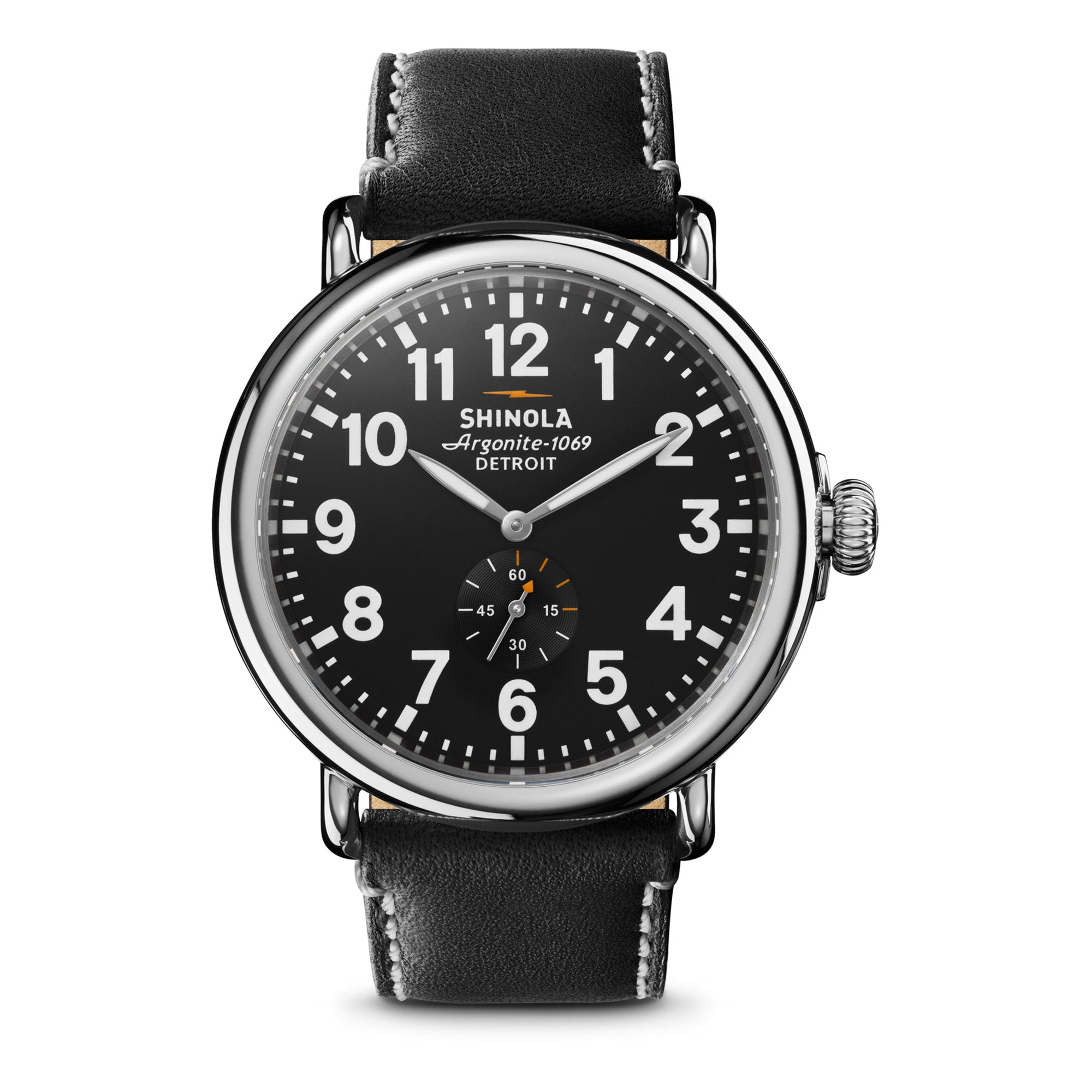 Runwell 47mm Black Dial