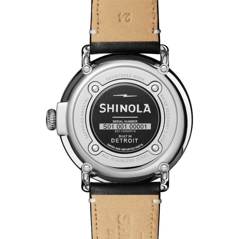 Runwell 47mm Black Dial