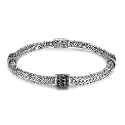 STERLING SILVER SAPPHIRE BRACELET