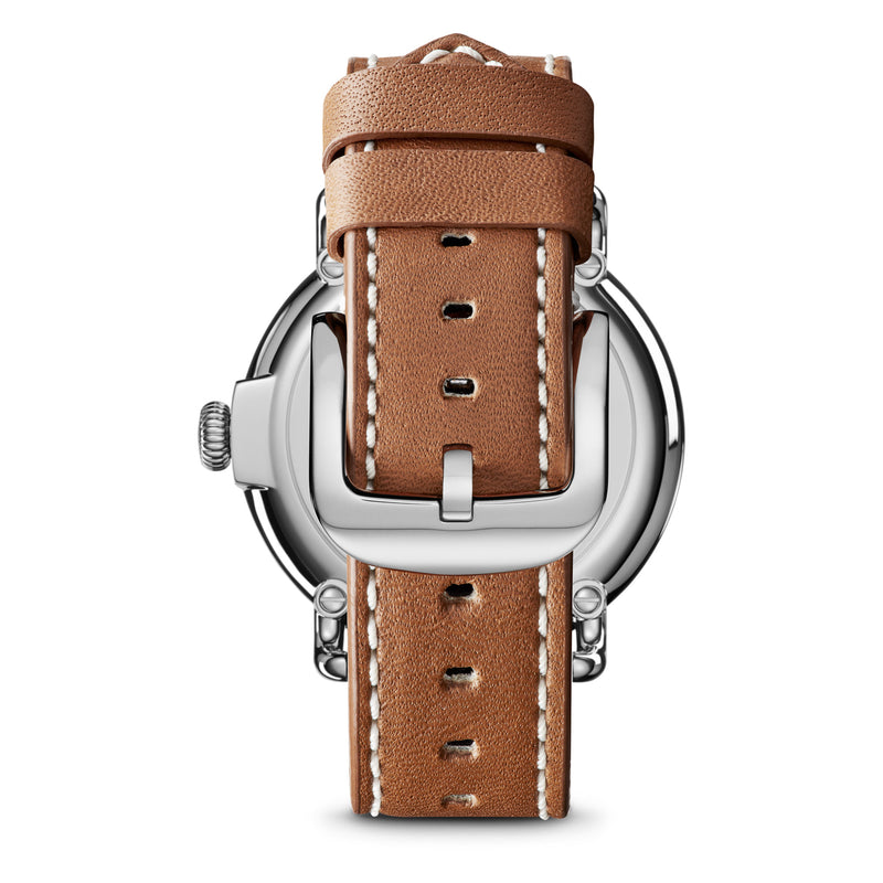 41MM Runwell Slate Blue Dial with Largo Tan Leather Strap