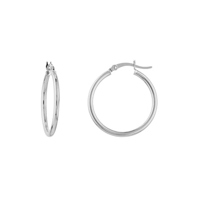 14K White Gold Earrings