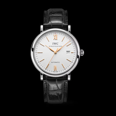 Portofino Automatic Stainless Steel, White Dial Watch | 40MM | IW356517
