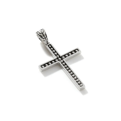 Jawan Cross Pendant Necklace in Sterling Silver