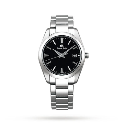 Heritage Quartz Stainless Steel Black Dial Watch | 37MM | SBGX261
