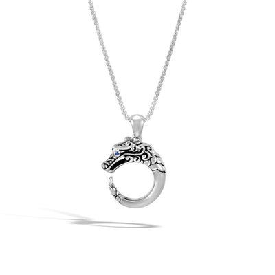 Sterling Silver Sapphire Necklace