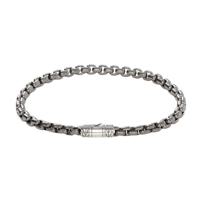 Sterling Silver Box Chain Bracelet