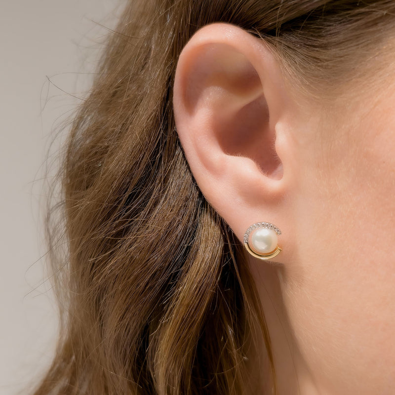 1/2ct tw NewBorn Lab Created Diamond Hoop Earrings in 14K Yellow Gold EGHY03766 - Ramsey's 1/2ct tw NewBorn Lab Created Diamond Hoop Earrings in 14K Yellow Gold EGHY03766 - Ramsey's