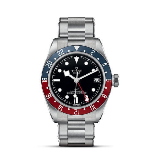TUDOR BLACK BAY GMT Stainless Steel, Black Dial Watch | 41MM | M79830RB-0001