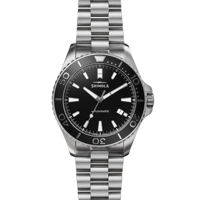 43MM Lake Superior Monstor Watch in Stainless Steal