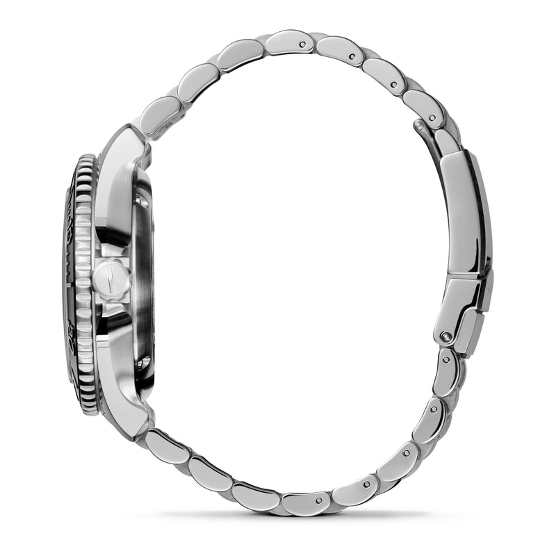 43MM Lake Superior Monstor Watch in Stainless Steal